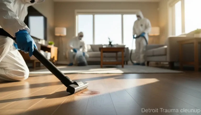 5 Signs You Need Professional Trauma Scene Cleanup - Detroit Trauma cleanup Detroit